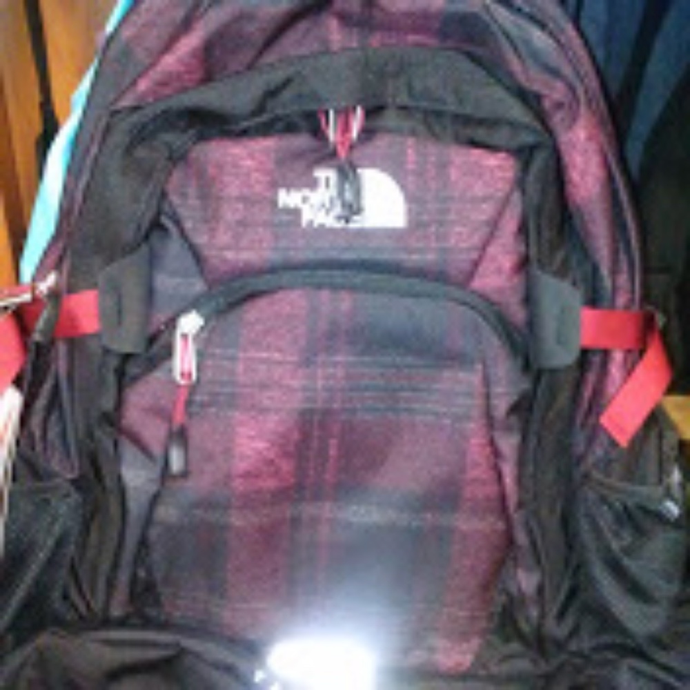 backpack north faces and shoes